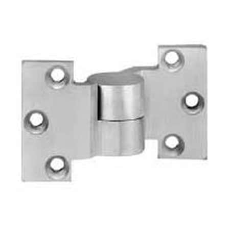 Rixson 1193LH Left Hand 3/4" Offset Intermediate Pivot Set Bright Brass 1193LH